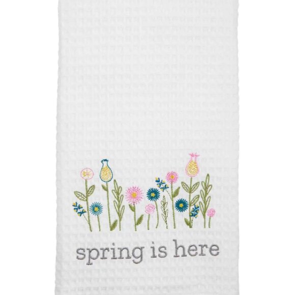 Set/3 Spring Hand Towels - Picture 4 of 6